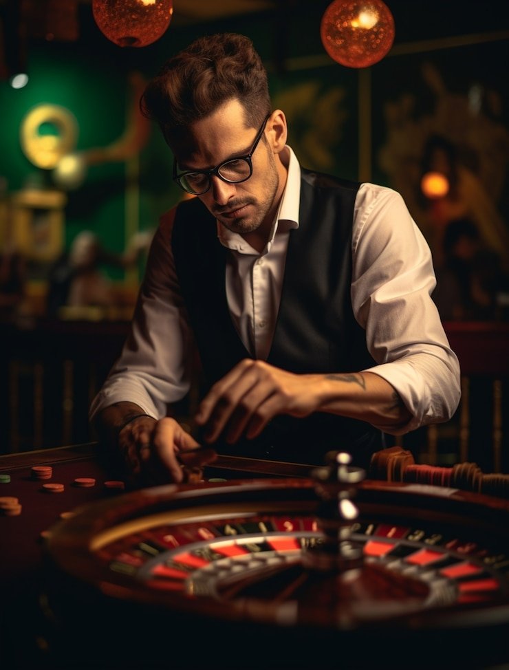 Wolf Gold game on smartphone screen with stake control and spin button interface